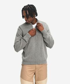 AIGLE / エーグル ニット・セーター | ハーフジップ ウールセーター