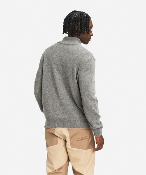 AIGLE / エーグル ニット・セーター | ハーフジップ ウールセーター | 詳細14