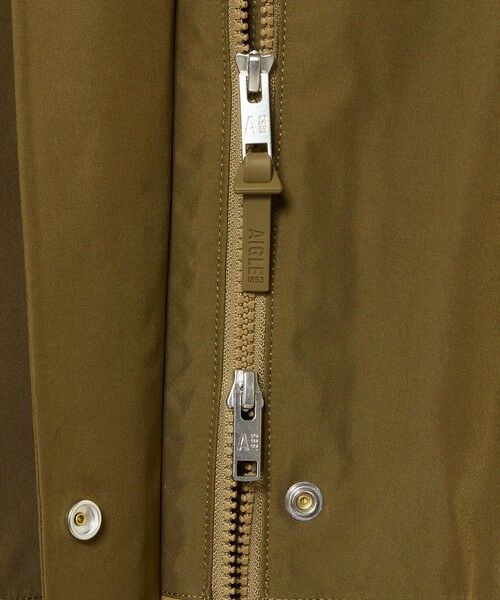 AIGLE / エーグル その他アウター | GORE-TEX ゴアテックス 防水 防風 透湿 PRIMALOFT プリマロフト中綿 カラーブロックダウンコート | 詳細12