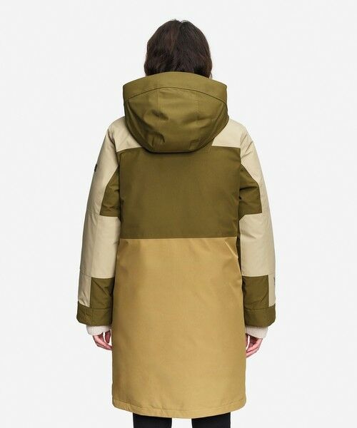 AIGLE / エーグル その他アウター | GORE-TEX ゴアテックス 防水 防風 透湿 PRIMALOFT プリマロフト中綿 カラーブロックダウンコート | 詳細4