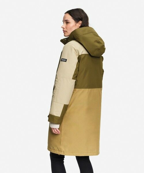 AIGLE / エーグル その他アウター | GORE-TEX ゴアテックス 防水 防風 透湿 PRIMALOFT プリマロフト中綿 カラーブロックダウンコート | 詳細6