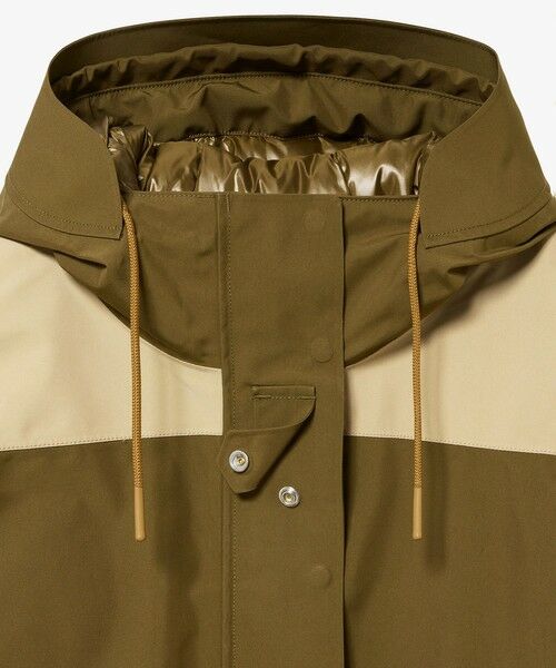 AIGLE / エーグル その他アウター | GORE-TEX ゴアテックス 防水 防風 透湿 PRIMALOFT プリマロフト中綿 カラーブロックダウンコート | 詳細9