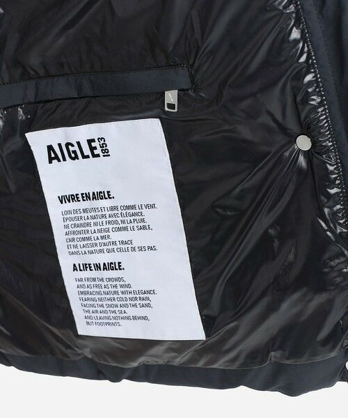 AIGLE / エーグル ダウンジャケット・ベスト | 撥水 ショート キルティングパファージャケット | 詳細3