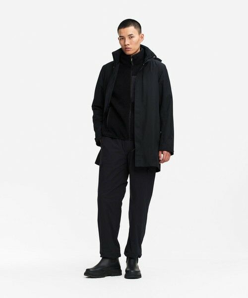 AIGLE / エーグル その他アウター | GORE=TEX ゴアテックス 防風 防水 透湿 2レイヤーロングジャケット / フード収納可 | 詳細2