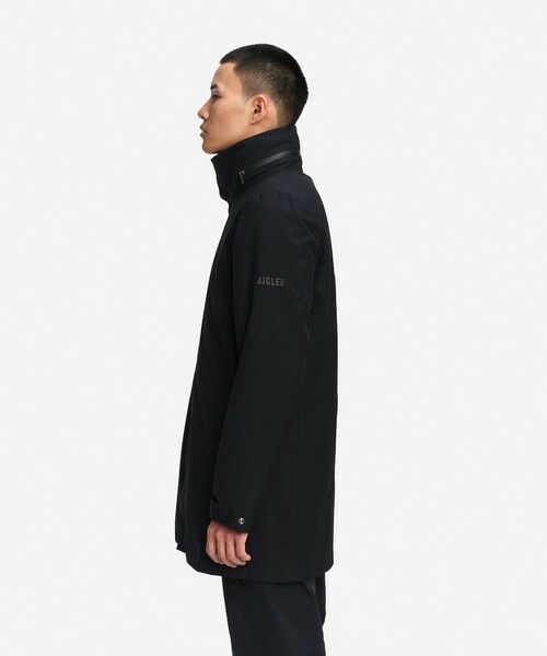 AIGLE / エーグル その他アウター | GORE=TEX ゴアテックス 防風 防水 透湿 2レイヤーロングジャケット / フード収納可 | 詳細6