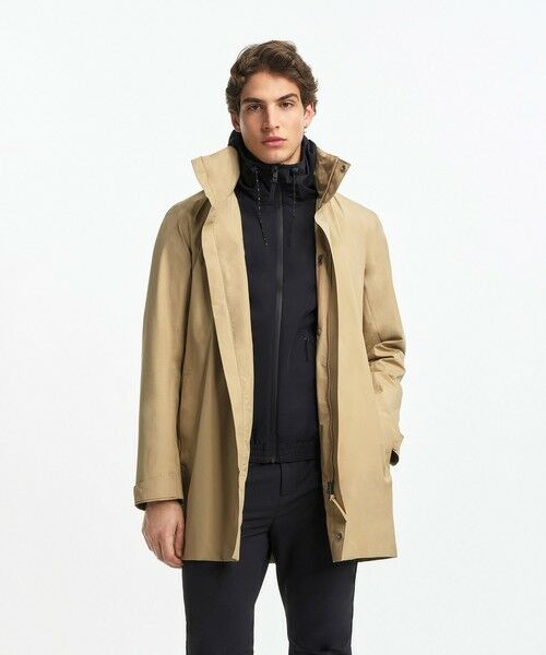 AIGLE / エーグル その他アウター | GORE=TEX ゴアテックス 防風 防水 透湿 2レイヤーロングジャケット / フード収納可 | 詳細11