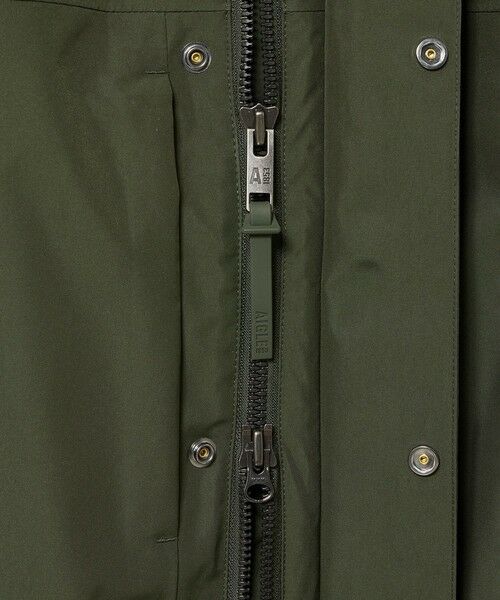 AIGLE / エーグル その他アウター | GORE-TEX ゴアテックス 防水 透湿 防風 2レイヤージャケット T-KIT / フード脱着可 | 詳細9