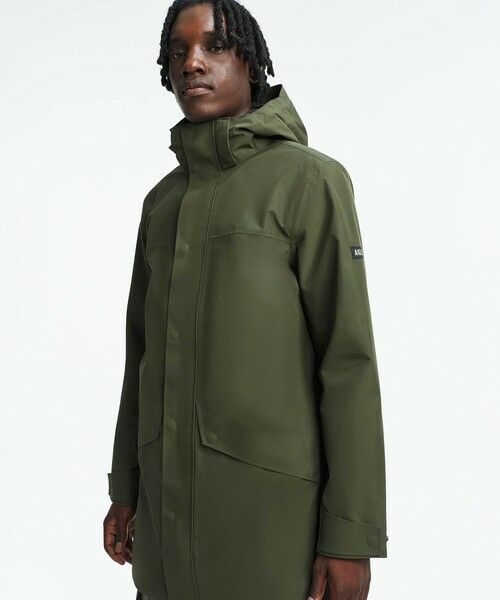 AIGLE / エーグル その他アウター | GORE-TEX ゴアテックス 防水 透湿 防風 2レイヤージャケット T-KIT / フード脱着可 | 詳細2