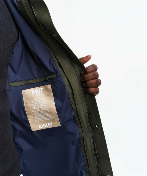 AIGLE / エーグル その他アウター | GORE-TEX ゴアテックス 防水 透湿 防風 2レイヤージャケット T-KIT / フード脱着可 | 詳細5
