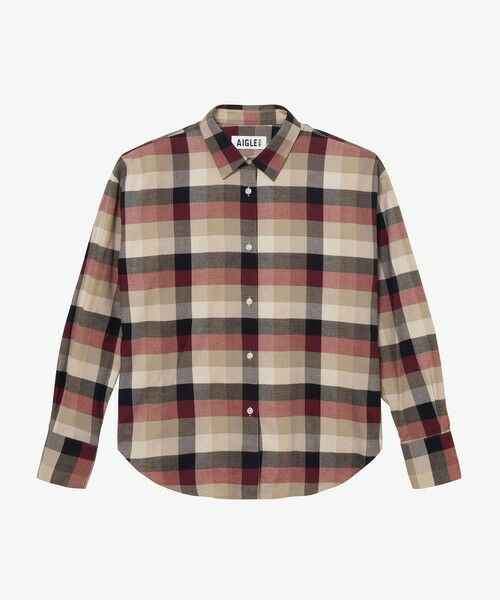 AIGLE / エーグル シャツ・ブラウス | フランネルチェックシャツ | 詳細5