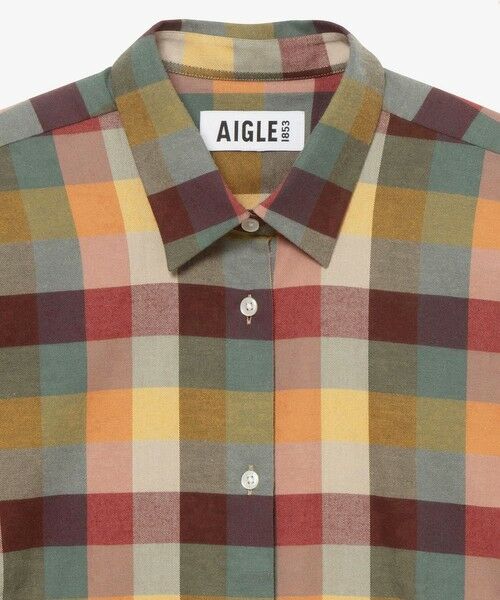 AIGLE / エーグル シャツ・ブラウス | フランネルチェックシャツ | 詳細12