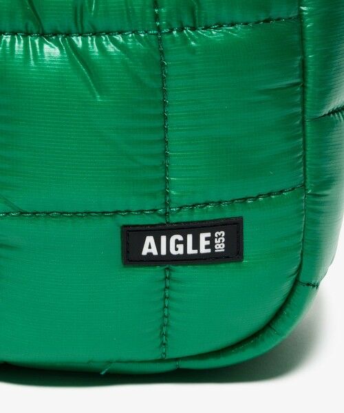 AIGLE / エーグル ポーチ | クリスマス カプセル コレクション 撥水 キルティングクラッチバッグ | 詳細3