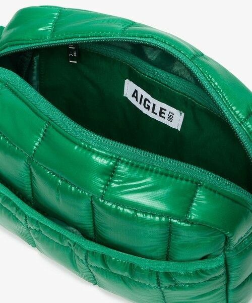 AIGLE / エーグル ポーチ | クリスマス カプセル コレクション 撥水 キルティングクラッチバッグ | 詳細4