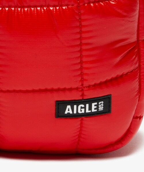 AIGLE / エーグル ポーチ | クリスマス カプセル コレクション 撥水 キルティングクラッチバッグ | 詳細5
