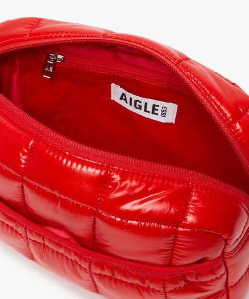 AIGLE / エーグル ポーチ | クリスマス カプセル コレクション 撥水 キルティングクラッチバッグ | 詳細6