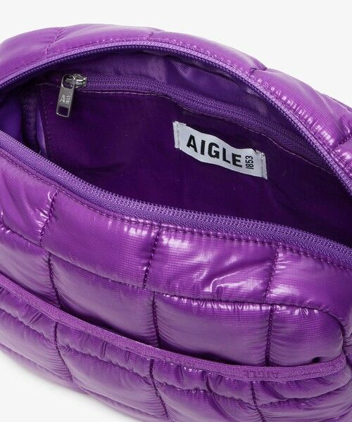 AIGLE / エーグル ポーチ | クリスマス カプセル コレクション 撥水 キルティングクラッチバッグ | 詳細8