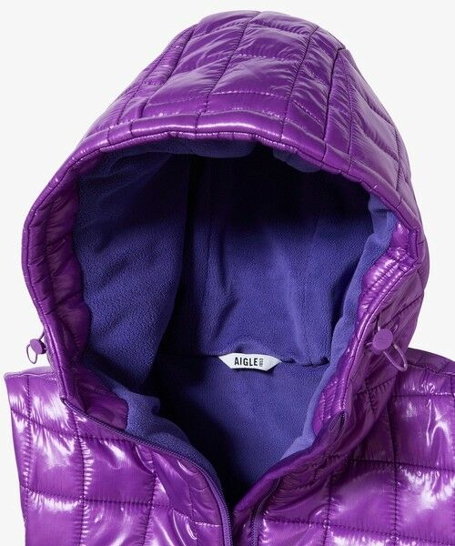 AIGLE / エーグル ニットキャップ | クリスマスカプセルコレクション 撥水 キルティングフード バラクラバ | 詳細4