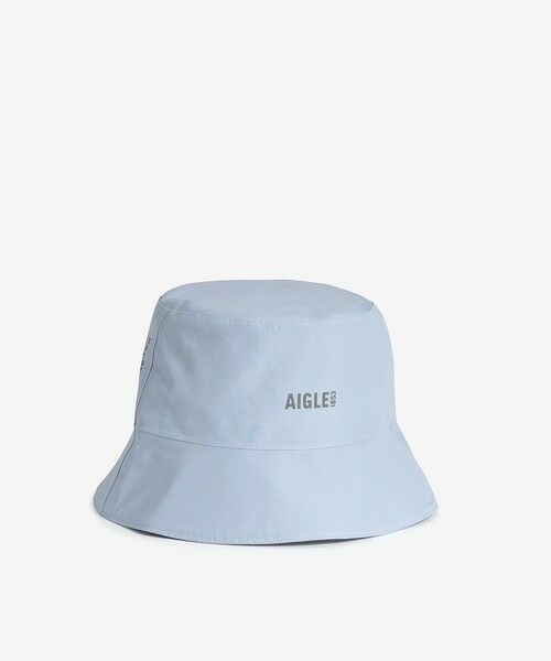 AIGLE / エーグル ハット | GORE-TEX ゴアテックス ワンポイントロゴ バケットハット（ライトブルー）