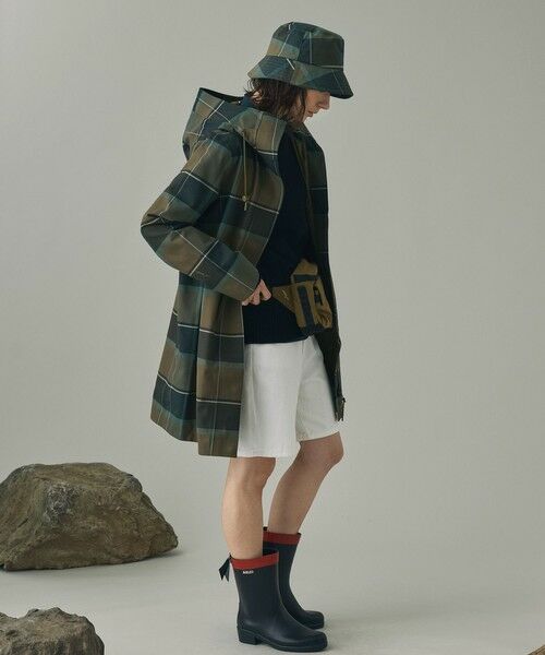 AIGLE / エーグル ハット | 撥水 チェック バケットハット | 詳細4