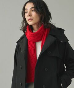 AIGLE / エーグル マフラー・ショール・スヌード・ストール | ケーブルニットウールマフラー