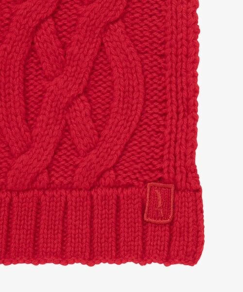 AIGLE / エーグル マフラー・ショール・スヌード・ストール | ケーブルニットウールマフラー | 詳細13