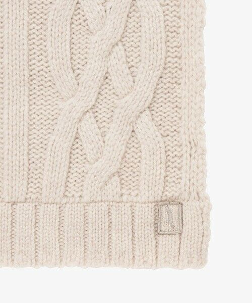 AIGLE / エーグル マフラー・ショール・スヌード・ストール | ケーブルニットウールマフラー | 詳細17