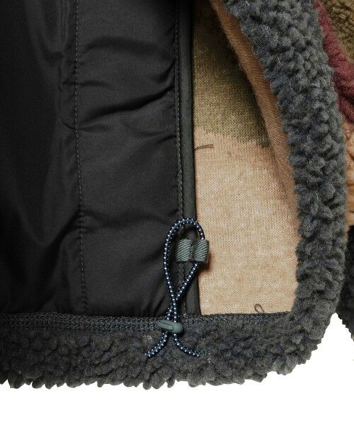 AIGLE / エーグル ニット・セーター | カモフラージュ ハイネックフリースブルゾン | 詳細14