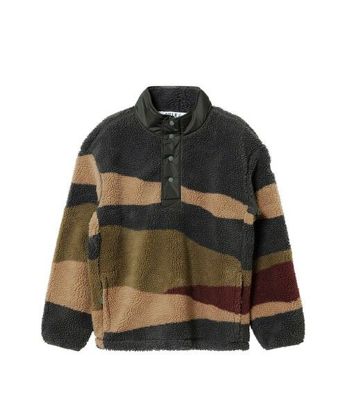 AIGLE / エーグル ニット・セーター | カモフラージュ ハイネックフリースブルゾン | 詳細6