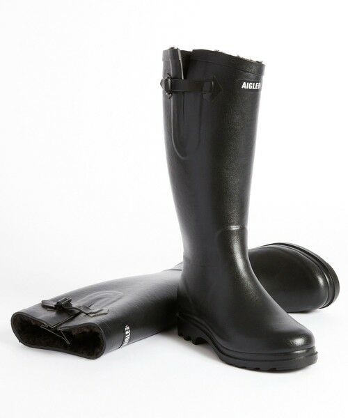 AIGLE / エーグル レインシューズ | 防水 Made in France エーグランティーヌ ファー ラバーブーツ | 詳細2