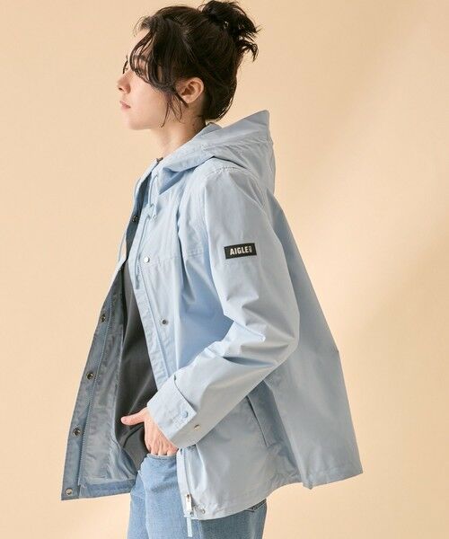 AIGLE / エーグル その他アウター | GORE-TEX 防水 透湿 防風 ゴアテックス 2レイヤー フーデッドショートジャケット RP | 詳細12