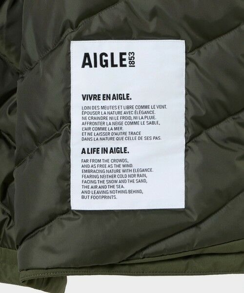 AIGLE / エーグル ダウンジャケット・ベスト | GORE-TEX ゴアテックス 防風 防水 透湿 2レイヤー フィッシュテール グレーダックダウンジャケット RP | 詳細15