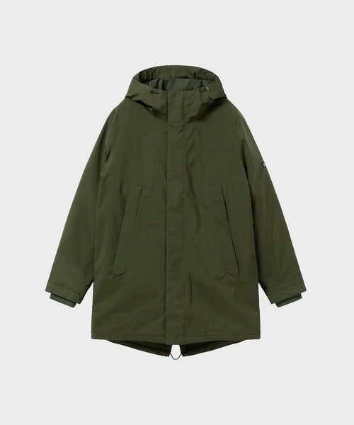 AIGLE / エーグル ダウンジャケット・ベスト | ゴアテックス 2レイヤー フィッシュテール ダウンジャケット RP（モスグリーン）