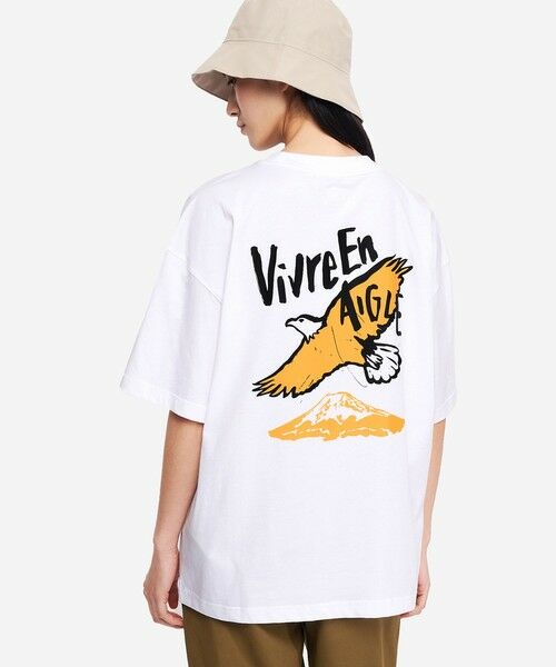 AIGLE / エーグル Tシャツ | イーグル イン シティ Tシャツ（ホワイト）