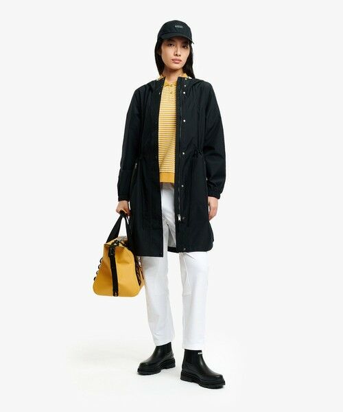 AIGLE / エーグル トレンチコート | 透湿 防水 防風 2.5レイヤー フーデッドロングコート RP | 詳細20