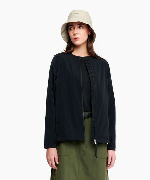 AIGLE / エーグル ノーカラージャケット | UVカット 撥水 ストレッチノーカラージャケット RP | 詳細10