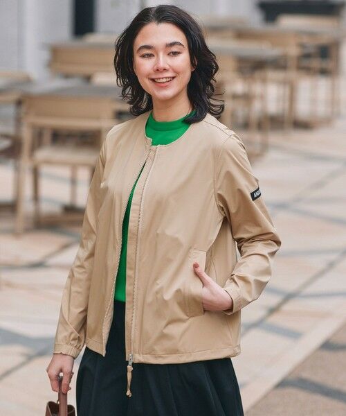 AIGLE / エーグル ノーカラージャケット | UVカット 撥水 ストレッチノーカラージャケット RP | 詳細13