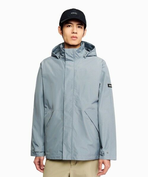 AIGLE / エーグル その他アウター | GORE-TEX ゴアテックス 防風 透湿 防水 2レイヤー ジャケット RP / フード取り外し可 | 詳細1