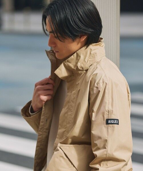 AIGLE / エーグル その他アウター | GORE-TEX ゴアテックス 防風 透湿 防水 2レイヤー ジャケット RP / フード取り外し可 | 詳細17
