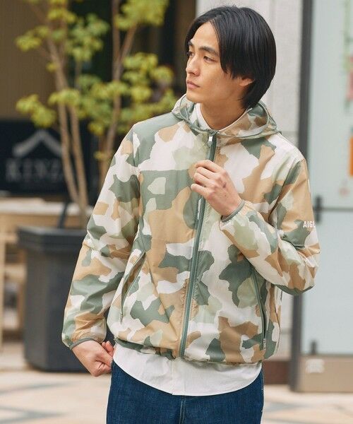 AIGLE / エーグル ナイロンジャケット | 超軽量 撥水 プリントジャケット RP | 詳細8