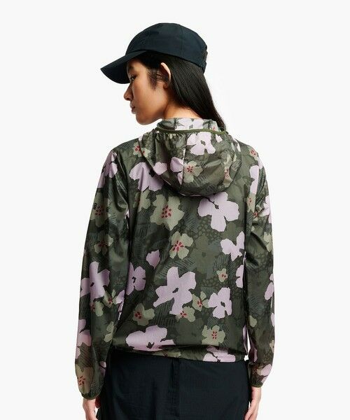 AIGLE / エーグル ナイロンジャケット | UVカット 撥水 プリントフーデッドジャケット RP | 詳細11