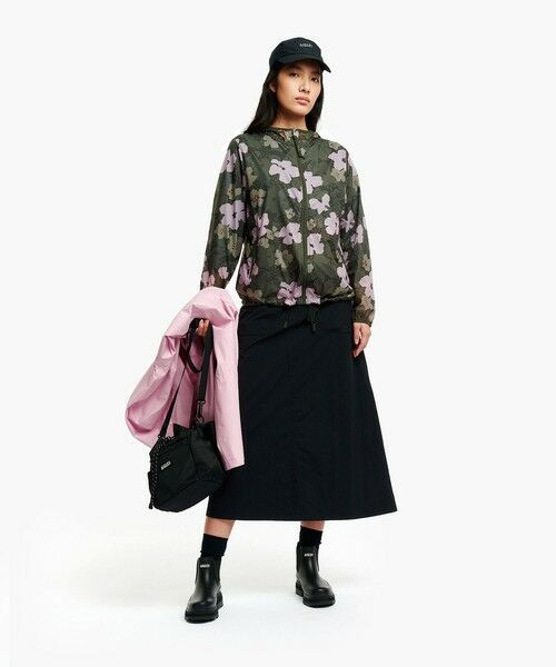 AIGLE / エーグル ナイロンジャケット | UVカット 撥水 プリントフーデッドジャケット RP | 詳細2