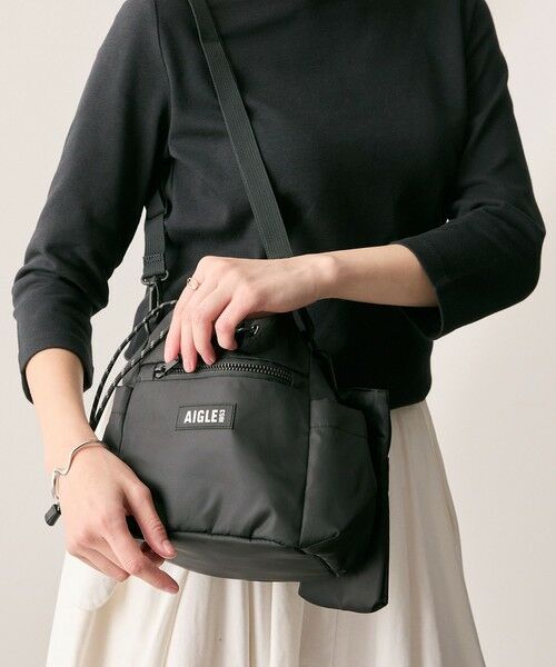 AIGLE / エーグル ショルダーバッグ | 撥水 巾着ショルダーバッグ 3L RP | 詳細4