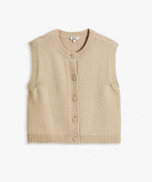 AIGLE / エーグル ベスト | ノースリーブ ニットベスト | 詳細1