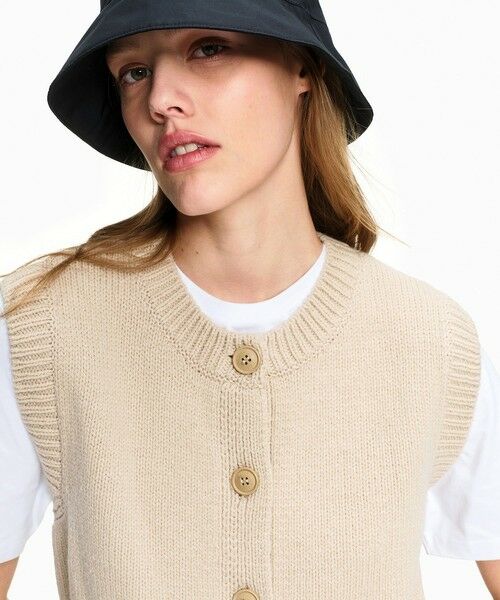 AIGLE / エーグル ベスト | ノースリーブ ニットベスト | 詳細6