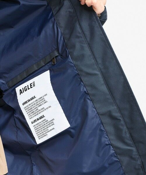 AIGLE / エーグル その他アウター | GORE-TEX ゴアテックス 防風 防水 透湿 ロングフーデッドフィッシュテールジャケット | 詳細6