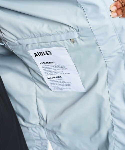 AIGLE / エーグル その他アウター | GORE-TEX ゴアテックス 防風 防水 透湿 ロングフーデッドフィッシュテールジャケット | 詳細11