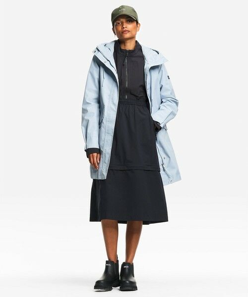 AIGLE / エーグル その他アウター | GORE-TEX ゴアテックス 防風 防水 透湿 ロングフーデッドフィッシュテールジャケット | 詳細8