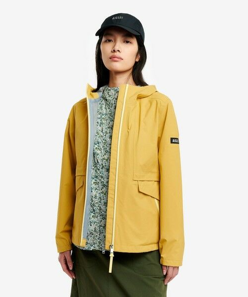 AIGLE / エーグル その他アウター | GORE-TEX ゴアテックス 防風 防水 透湿 3レイヤー フーディジャケット | 詳細4