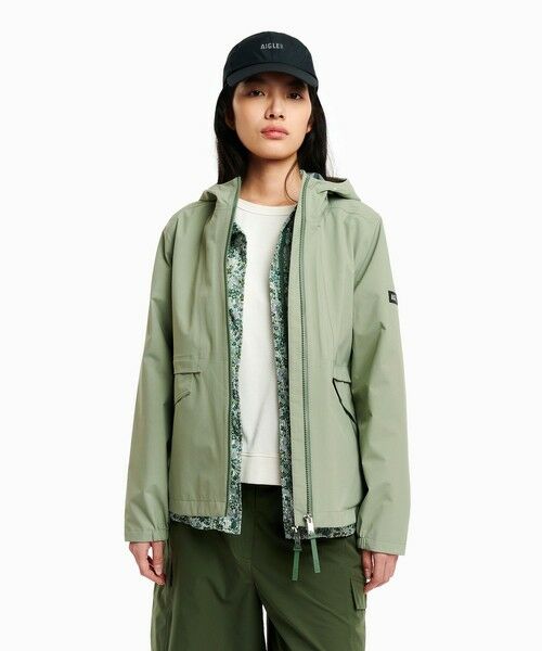 AIGLE / エーグル その他アウター | GORE-TEX ゴアテックス 防風 防水 透湿 3レイヤー フーディジャケット | 詳細10