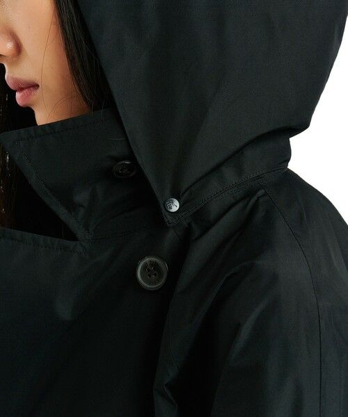 AIGLE / エーグル トレンチコート | 防風 透湿 防水 GORE-TEX ゴアテックス ショートトレンチコート / フード取り外し可 | 詳細1